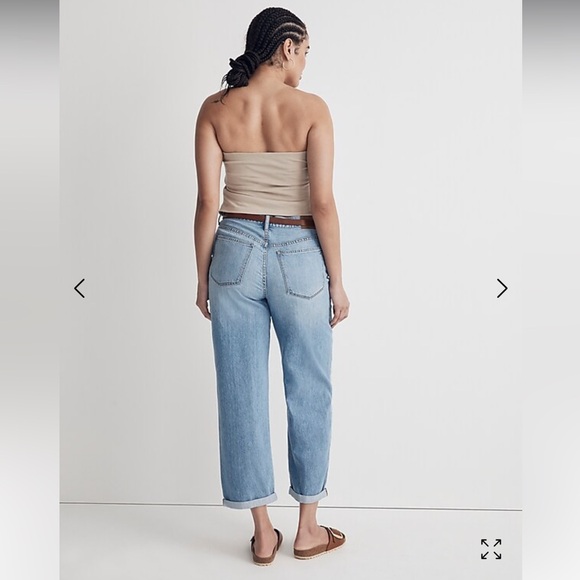 NWT MADEWELL The Slouchy BoyJean in Rubyvale Wash Size 23 - Picture 7 of 13